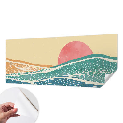 Fotobehang voor kinderkamer Zeegolven