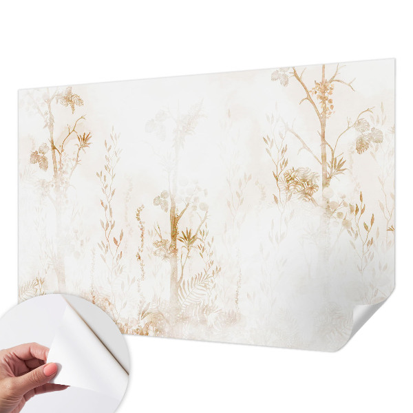 Foto behang voor de keuken Botanische elegantie