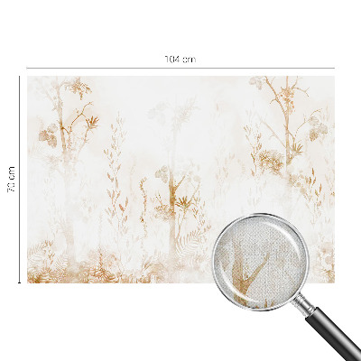 Foto behang voor de keuken Botanische elegantie