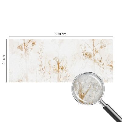 Foto behang voor de keuken Botanische elegantie