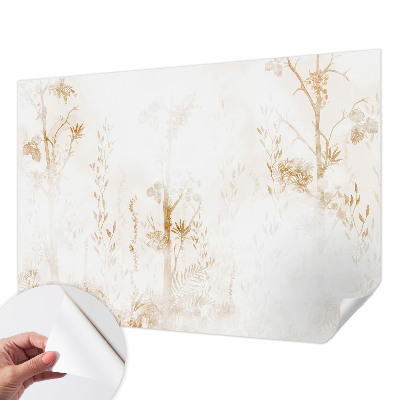 Foto behang voor de keuken Botanische elegantie