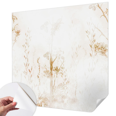Foto behang voor de keuken Botanische elegantie