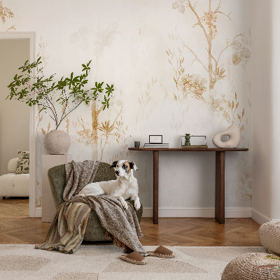 Foto behang voor de keuken Botanische elegantie