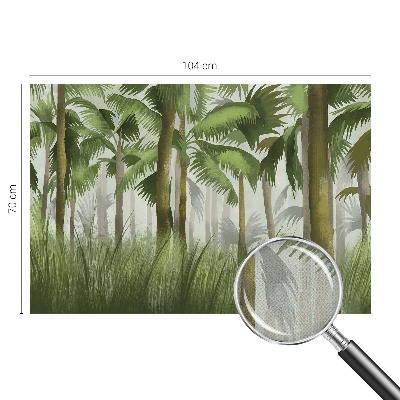 Zelfklevend fotobehang Tropisch bos