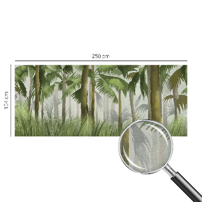 Zelfklevend fotobehang Tropisch bos