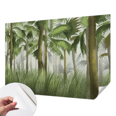 Zelfklevend fotobehang Tropisch bos