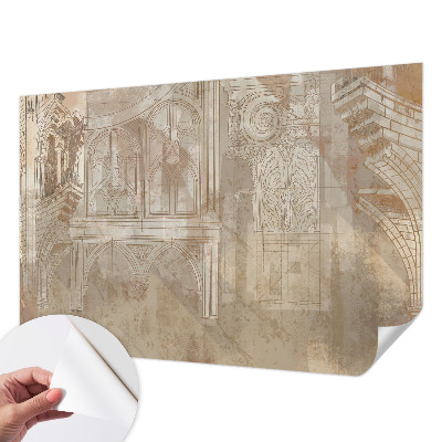 Fotobehang kinderkamer met historische ornamenten