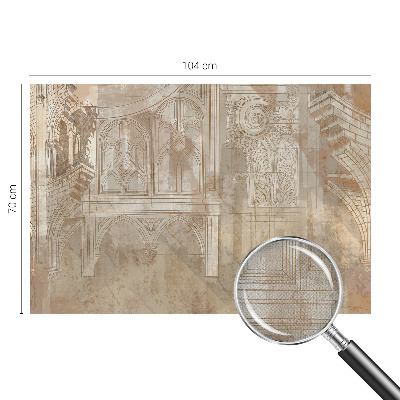 Fotobehang kinderkamer met historische ornamenten