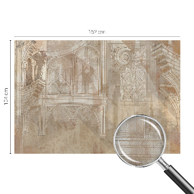 Fotobehang kinderkamer met historische ornamenten