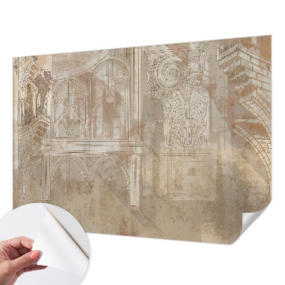 Fotobehang kinderkamer met historische ornamenten