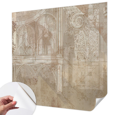 Fotobehang kinderkamer met historische ornamenten
