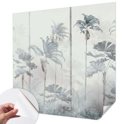 Fotobehang voor de kinderkamer Tropisch landschap