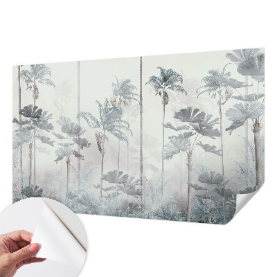 Fotobehang voor de kinderkamer Tropisch landschap