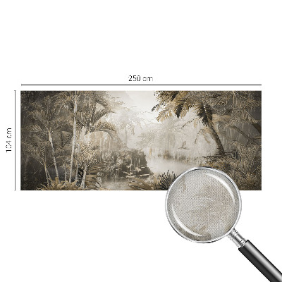 Zelfklevend fotobehang Tropisch bos