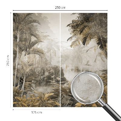Zelfklevend fotobehang Tropisch bos