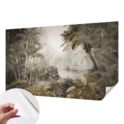 Zelfklevend fotobehang Tropisch bos