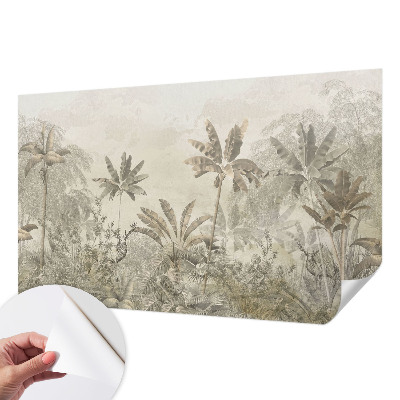 Foto behang voor de keuken Tropische jungle