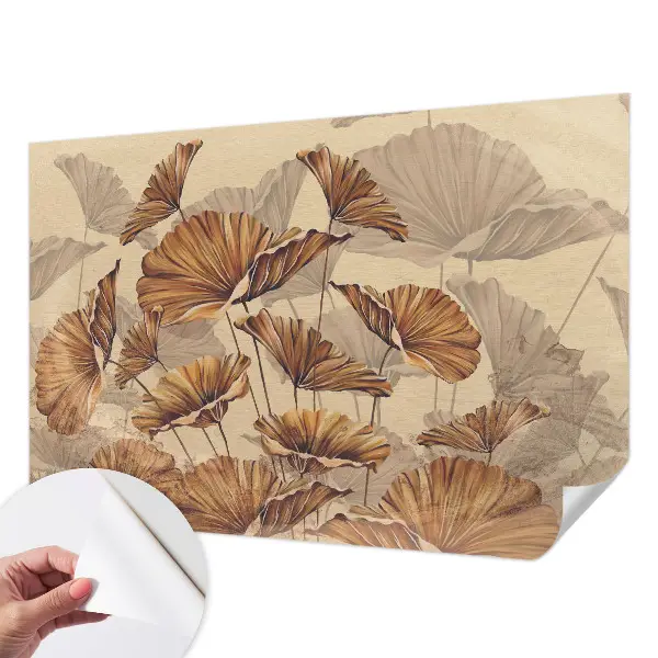 Fotobehang zelfklevend met herfstachtige elegantie