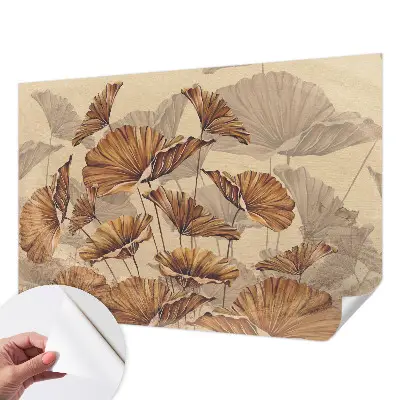 Fotobehang zelfklevend met herfstachtige elegantie