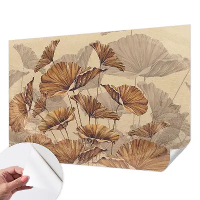 Fotobehang zelfklevend met herfstachtige elegantie