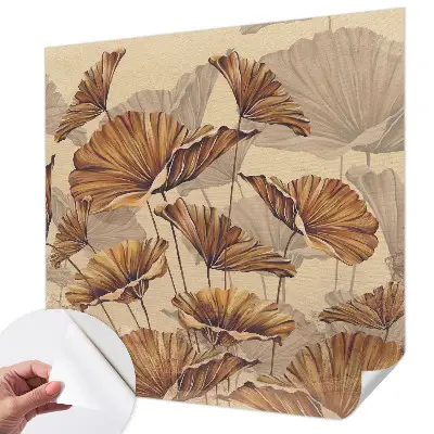 Fotobehang zelfklevend met herfstachtige elegantie