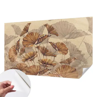 Fotobehang zelfklevend met herfstachtige elegantie
