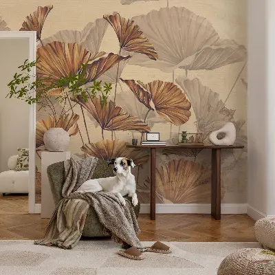 Fotobehang zelfklevend met herfstachtige elegantie