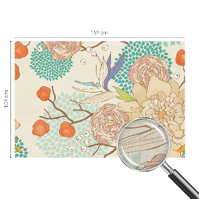Fotobehang kinderkamer Bloemenfantasie