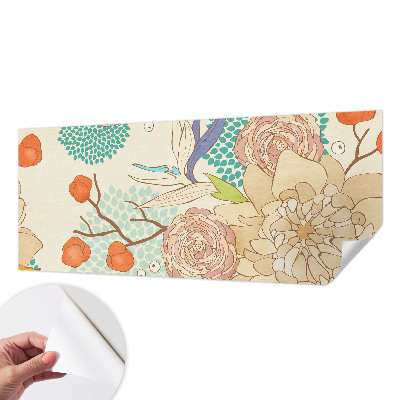 Fotobehang kinderkamer Bloemenfantasie