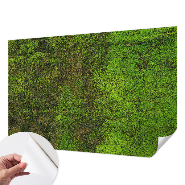 Fotobehang babykamer met groene loper