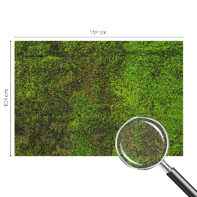 Fotobehang babykamer Groene loper