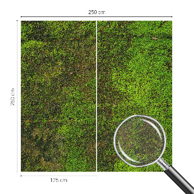 Fotobehang babykamer Groene loper