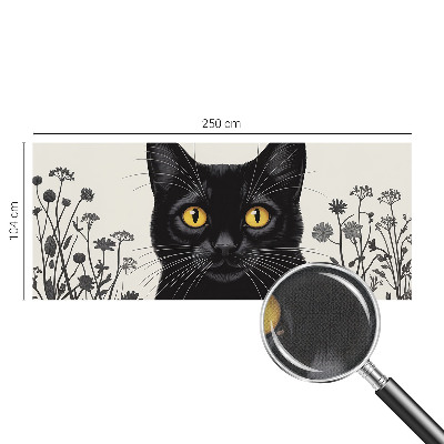 Zelfklevend fotobehang op maat Kattenbloemen