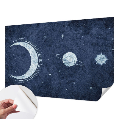 Fotobehang kinderkamer met stermotief