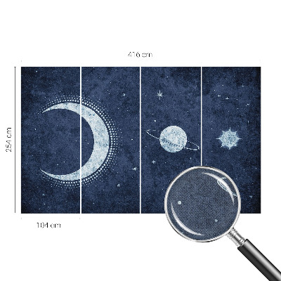 Fotobehang kinderkamer Stermotief