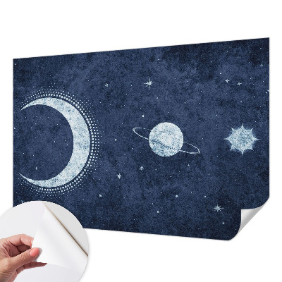 Fotobehang kinderkamer met stermotief