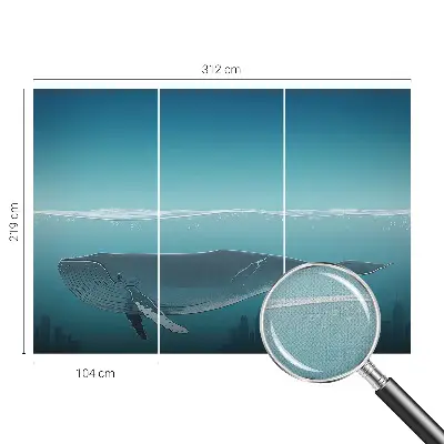 Fotobehang voor kinderkamer met het Waterharmonie-motief