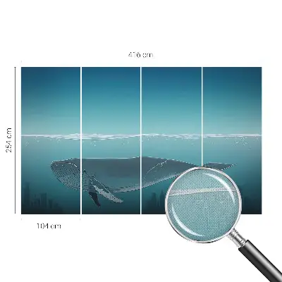 Fotobehang voor kinderkamer met het Waterharmonie-motief