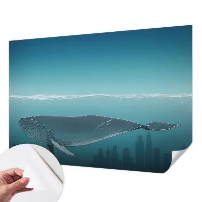 Fotobehang voor kinderkamer met het Waterharmonie-motief