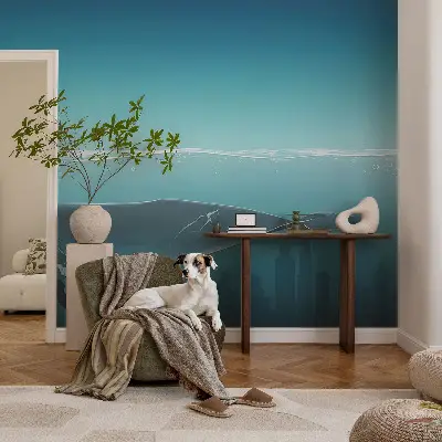 Fotobehang voor kinderkamer met het Waterharmonie-motief