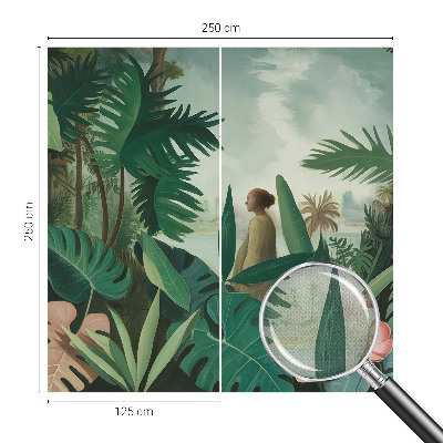 Fotobehang voor de kinderkamer Exotische jungle