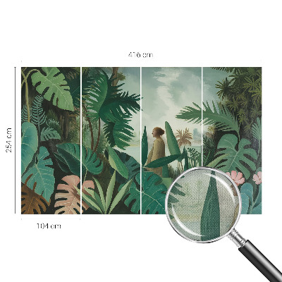 Fotobehang voor de kinderkamer Exotische jungle