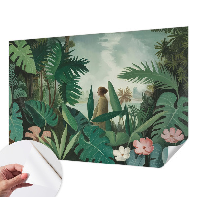 Fotobehang voor de kinderkamer Exotische jungle
