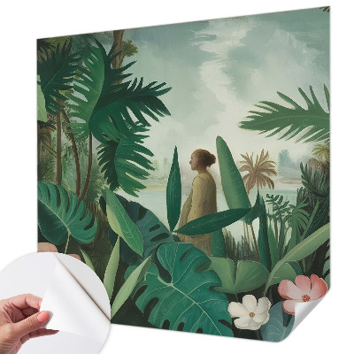 Fotobehang voor de kinderkamer Exotische jungle