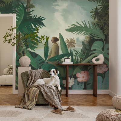 Fotobehang voor de kinderkamer Exotische jungle