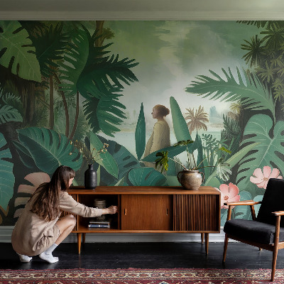 Fotobehang voor de kinderkamer Exotische jungle