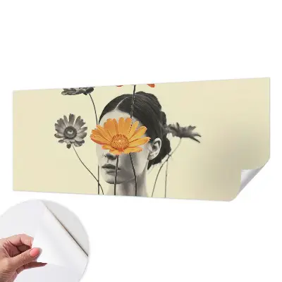 Foto behang voor de keuken met een surrealistische visie als motief
