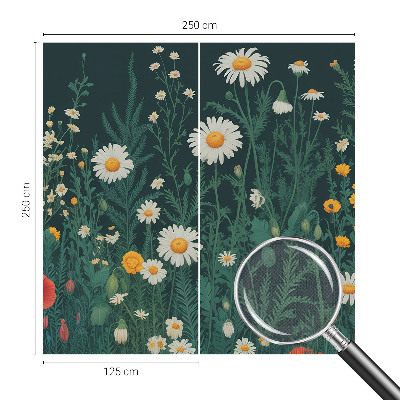 Zelfklevend fotobehang Wilde bloemen