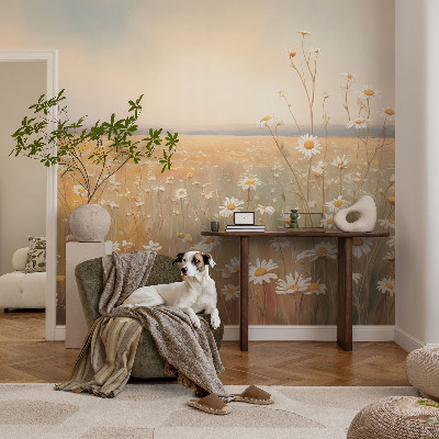 Fotobehang zelfklevend Bloemenweide