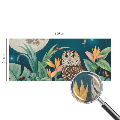 Zelfklevend fotobehang op maat Maansafari